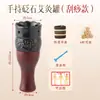 Frasco de Moxibustión Portátil Frasco de Moxibustión Casero Frasco de Moxibustión de Piedra Taza Multifuncional para Raspado Facial Taza de Terapia para la Cabeza de Mano Dispositivo de Moxibustión Tibio de Masaje