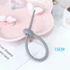 Venta al por mayor de fabricantes de bridas de datos multifuncionales con diseño de hebilla tipo pasador reutilizable para cables de red, hechas de silicona