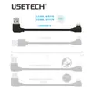 Cabo de Dados Tipo-C Mais Vendido para Câmera de Painel Curto USB para Carro Tipo-C Duplo Cotovelo Cabo de Dados