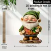 Adornos de madera de moda para productos transfronterizos con etiquetas para dropshipping, decoraciones de madera planas 2D, manualidades de madera para decoración del hogar