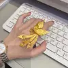 Anillo Ajustable Estilo Antiguo de Alas de Fénix, Chapado en Oro, Diseño Exquisito de Alta Gama, Decoración Vintage para Bodas, Joyería para Mujer