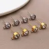 Correa de Acero Inoxidable Casual Pendientes de Taladro Pendientes de Acero de Titanio Joyería para Orejas Hecha a Mano DIY Materiales Accesorios Venta al por Mayor