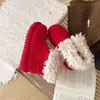Botas de Nieve Nuevas de Invierno 2026 Estilo Retro Mate con Suela Gruesa y Punta Ancha para Mujer, Forradas de Felpa, Cálidas y Convertibles, Botas de Algodón Estilo Birkenstock con Forro de Piel
