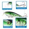 Far cast rock Luya isca Mino 8.7cm/12G anel contas de água doce água do mar cocked bass pesca isca falsa equipamento de pesca