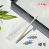 Conjunto de Escovas de Dente Descartáveis Hotel Higiene Pessoal de Luxo Palha Escova de Dentes de Cerdas Macias Aparelhos Ortodônticos Dois em Um Atacado