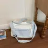 2026 Nuevo Bolso de Hombro de Estilo Coreano con Patrón de Estrellas y Bloques de Color, Bolso Cruzado Versátil de Gran Capacidad para el Trabajo, Bolso de Viaje Moderno y Sencillo
