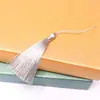 Punta de Colgar con Borla de Seda Suave para Hielo Vertical de 10 cm para Manualidades Decorativa Vintage de Alta Calidad Multicolor