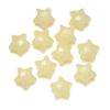 Cuentas perforadas de dos colores con forma de estrella de cinco puntas en forma de gelatina acrílica, para hacer pulseras, collares y accesorios con cuentas.