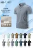Playeras de alta gama, camisetas de manga corta para hombre, camisas casuales de verano para negocios con cuello, uniformes de trabajo hechos a medida, camisetas de cultura corporativa, diseños bordados