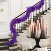 Meimei Venda Cruzada Amazon Mais Vendido Guirlanda de Pinheiro de Natal de Norfolk Decoração para Pendurar na Porta da Frente Enfeite de Escada Decoração de Casa