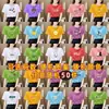 Puesto callejero de 1 Yuan Fuente mayorista Camiseta de manga corta para mujer Nueva de verano Capa base 9.9 Envío gratis Dropshipping Ropa para mujer