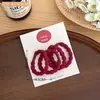 Nueva Banda de Goma Elástica de Color Sección de Raíz de Loto Banda de Goma Básica para el Cabello para Niñas Coleta Alta Recogido Anillo para el Cabello Versátil