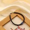 Pulsera estilo ins de moda, pulsera de cuentas de piedra ojo de tigre rojo rosa, mezcla y combina, corte de piedra natural, pulsera hecha a mano, venta al por mayor para mujeres