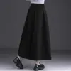 Falda Versátil de Cintura Alta Línea A Estilo Coreano Moda Otoño/Invierno 2026 Falda Acampanada de Longitud Media Casual para Mujer Tendencia