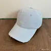 "2026Ss" Versión Coreana de Elle Gorra de Béisbol Bordada con Visera Desgastada, Estilo Pareja, Gorra Versátil Casual para el Sol