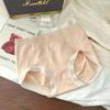Bragas populares de algodón con entrepierna de algodón para mujer, cómodas, transpirables, antibacterianas, de cintura media, estilo japonés ins, viento de red