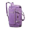 Bolsa de Viaje de Corta Distancia, Bolso Bandolera de Hombro de Gran Capacidad, Mochila, Compartimento Independiente para Zapatos, Bolsa Deportiva de Fitness con Separación Seca y Húmeda para Mujeres