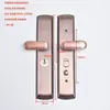Manija de Puerta Multifuncional de Acero Inoxidable Antirrobo Manija Gruesa para Puerta de Panel Doméstico Cerradura de Manija Venta al por Mayor