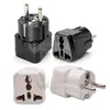 Plugue de conversão coreano de cobre puro Padrão europeu Padrão francês Padrão alemão Plugue de conversão Tomada de conversão multifuncional para turismo europeu