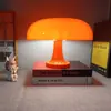 Lâmpada de Mesa para PC Popular Coreana Ins Cogumelo Transfronteiriça Iluminação Dinamarquesa Luminária de Cabeceira Celebriade da Internet Atmosfera Lâmpada de Mesa Decorativa Resistente a Quedas