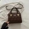 Bolso transfronterizo elegante con incrustaciones de diamantes, clip de acero, bolso de hombro único cruzado para mujer, bolso cuadrado pequeño nuevo de moda, bolso para mujer, bolso de mano