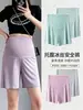 Pantalones de Seguridad Talla Grande Pantalones de Capa Base Anti-Exposición Shorts de Maternidad Verano Delgados de Modal Soporte Abdominal Uso en Casa Pantalones de Pijama para Chequeo de Maternidad