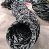 Tecido para Duto de Ar de Mina, Tecido Revestido de PVC, Tecido para Duto de Ar Retardante de Chama e Antiestático, Tecido para Duto de Ar Conectado por Anel de Aço com Zíper