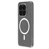 Adecuado para la funda del teléfono Xiaomi 15T Pro con atracción magnética, transparencia, delgadez y amigabilidad con la piel LeReach