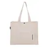 Bolsa Tote Simples, Bolsa de Ombro Simples Portátil para Viagem ao Ar Livre, Grande Capacidade, Bolsa de Lona Casual Urbana na Moda e Tendência