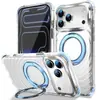 Funda de teléfono con soporte magnético en forma de ola adecuada para Iphone18Promax Apple 17Pro Anticaída 16 Funda Protectora