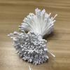 Núcleo de flor mate núcleo de flor núcleo de flor núcleo de flor barra giratoria flor de malla de seda flor DIY hecha a mano estilo flor rosa accesorios de flores