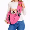 Bolsa de Transporte para Cachorro para Passeio e Viagem com Alça de Ombro Ajustável, Mãos Livres, Bolsa Peitoral Portátil