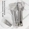 Venta al por mayor de fábrica de acero inoxidable para el hogar, quitahielo para refrigerador, pala para descongelar, herramienta de limpieza para congelador, pala de hielo, descongelador