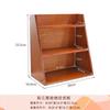 Casillero de madera maciza estilo natural con seis cajones, estilo japonés, caja de almacenamiento retro para artículos diversos de escritorio