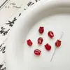 Cuentas de Cristal Checo Pintadas en Oro Doméstico Retro Caracol Pájaro Flor de Durazno Material Hecho a Mano Pulsera Cadena de Teléfono Móvil Accesorios de Joyería
