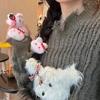 Otoño e Invierno pelo de conejo peludo calabaza de azúcar cuerda para el pelo pin para el pelo niña suave lindo anillo de pelo de fresa accesorios para el pelo de cola de caballo de estudiante