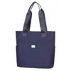 Moda Femenina Verano Color Puro 2025 Nueva Tela Oxford Lona Ligera Gran Capacidad Bolso Cruzado Casual Bolso de Hombro
