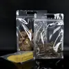 Bolsa Transparente con Sello de Ocho Lados tipo Stand-Up, Bolsa con Sello Esmerilado para Té Aromático Personalizado, Bolsa con Cierre Ziplock de Ocho Lados para Té, Bolsa con Sello Mate