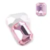 Suministros para Arte de Uñas Pegatinas de Joyería 6x8 mm Rectangulares Octagonales Diamantes de Cristal de Colores Estereoscópicos Diamantes de Cristal de Punta Inferior