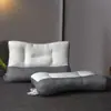 Atacado do Fabricante Cross-Border Travesseiro de Fibra de Bambu Lavável para Spa, Hotel, Uso Doméstico, Travesseiro para Dormitório de Estudante, Núcleo de Travesseiro para Proteção da Coluna Cervical