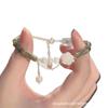 Nuevo Juego de Seis Piezas de Pulseras con Borlas y Campanas de Estilo Chino Versátil Simple de Alto Valor Pulsera para Mejores Amigas Hermanas Elemento Han