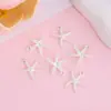 Accesorios de joyería de aleación DIY KC oro estrella de mar colgante pequeño estilo oceánico pulsera de metal hecha a mano accesorios para collar