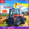Empilhadeira off-road 3 toneladas multifuncional combustão interna hidráulica elevação nova 5 toneladas armazém empilhamento integrado manuseio empilhadeira