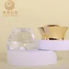 Conjunto de Produtos de Skincare de Alta Gama em Estoque: Frasco de Vidro 100ml Frasco Loção Essência, Embalagens para Pote de Creme Facial 50g