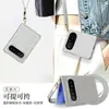 Adecuado para funda de teléfono Huawei PuraXMax, elegante diseño de bolso que se transforma en una bolsa en segundos, con correas ajustables y diseño de doble funda con patrón de diamantes