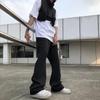 Coreia do Sul Ins Estilo Japonês Calças Ocidentais Versátil Início da Primavera Calça-macacão Wide-leg Solta Casual Calças Masculinas e Femininas