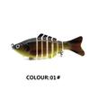 Isca de pesca para toda água suprimentos de pesca ao ar livre isca Luya 10CM/15.7G isca multi-seção isca artificial
