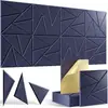 Paneles Acústicos de Fibra de Poliéster Transfronterizos, Decoración de Pared Autoadhesiva de Algodón Acústico, Paneles Insonorizados para Cines, Ktvs y Estudios de Grabación