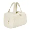 Bolsa de Maquillaje de Gran Capacidad Transfronteriza Portátil de Viaje con Asa Bolsa de Tocador Esponjosa Tamaño Grande Apertura Amplia Bolsa Organizadora de Maquillaje