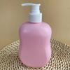 Botella Rosa de 500 ml de Desinfectante para Manos Pe Champú Cosméticos Loción Corporal Sub-Botella Botella de Desinfectante para Manos con Burbujas